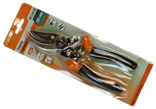 Секатор 205 мм, верхн. лезвие с тефлоновым покрытием, мягкие ручки Sturm! 3012-04-20