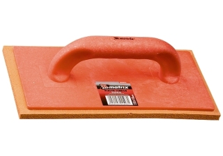 Терка пластмассовая 280*140мм, губчатое покрытие  /86802/  MATRIX