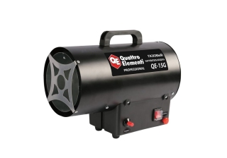 Тепловая пушка газовая QUATTRO ELEMENTI QE-15G (15кВт, 290м3/ч, 1,09л/ч, 350м2, пониж. ред.) 911-543