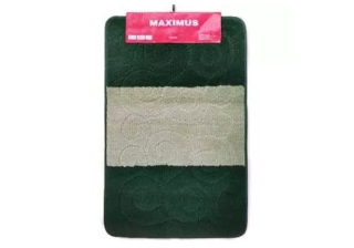 Коврик, коллекция SILE PS NEFTI YESILI, размер 50x80 40x50 cm, цвет HUNTER GREEN, арт2536 .ХВ5553