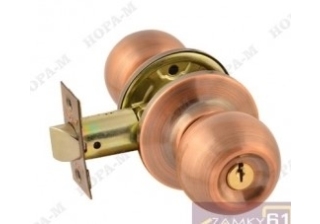 Защелка ЗШ-03-Э (старая медь, фиксатор) Нора-М 9559/13746