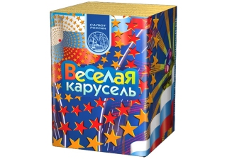 Салютная батарея Веселая карусель С201016 (16 залпов)