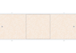 Экран для ванн  1,48 ПРЕМИУМ кремовый