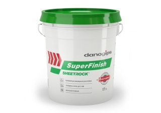 Шпатлевка DANOGIPS Sheetrock финишная SuperFinish RMJC, 11л./18кг