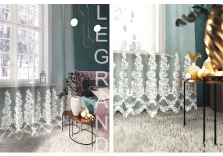 Тюль Глория 500х280 белый