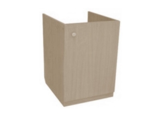 Тумба под мойку 0.5х0.5 Дуб Млечный