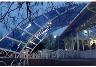 Поликарбонат 12000х2100х4 Синий Израиль