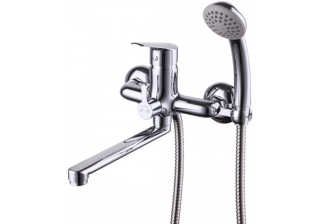 Смеситель универ. LEMARK PARTNER LM6513С с плоским поворотным изливом 200мм, хром