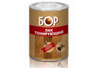 Деревозащитное средство БОР с лаком 0,75кг. тик