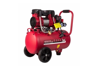 Компрессор безмасляный №1 NAC 1500/24-PRO (1.5кВт, 200л/м, 8 бар, ресивер 24л.)