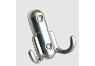 Крючок-вешалка № 8 хром эффект 0535