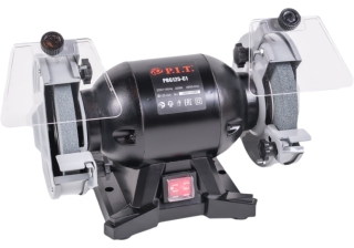 Точильный станок P.I.T. PBG 125-С1 МАСТЕР (ф125*12.7*16мм, 200Вт, 2950об/мин)