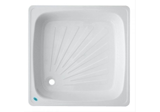 Поддон стальной  80х80х13 квадрат. LAGUNA