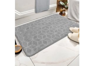 Коврик д/в SHAHINTEX РР 60*100 002 серый 50