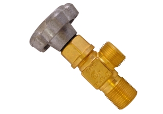 Вентиль ВК-1 (кислород) для пропанового балона, резьба 3/4