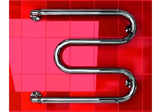 Полотенцесушитель ДВИН M 60/50 c полкой Водяной (1