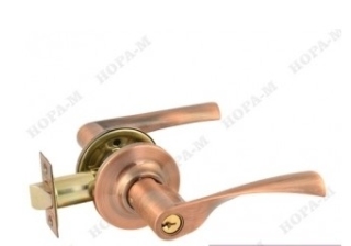 Защелка ISP ЗВ2-03-Э (медь, фиксатор) Нора-М УТ-0016580