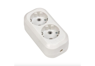 Колодка EKF 2гн. с З/К бел. Эксперт АКБ16-2