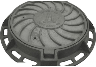 Люк канализационный Т(С250)-К.2-60 (корпус:860х110  крышка:647х40) 25т.