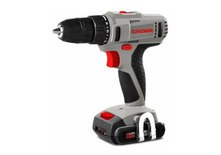 Дрель акк. CROWN CT21055LВМС (14.4В, 2х1.5Ач Li-lon, БЗП10мм, 0-400/0-1400, 19Нm, кейс)