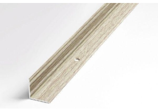 Профиль угловой внутренний 20х20 ПУ 05-1.087 дуб беленый, L-0.9м,  Лука