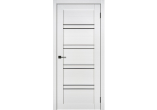 Дверь ЭКО-2 Бьянко ДО 900х2000 ст. черное (13мм)