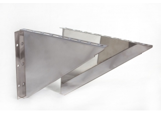 Кронштейн треугольный (пара) для опоры оц. L350