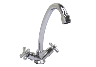 Cмеситель для кухни STEMIX STM 321-271-102 высокий излив, крепление шпилька