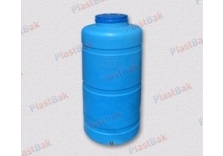 Емкость 500л. овально вертикальная синяя 152*67