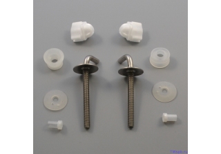 Комплект креплений для унитаза из нерж.стали
