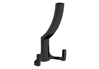 Крючок мебельный KR 0340 BL (матовый черный) 12737