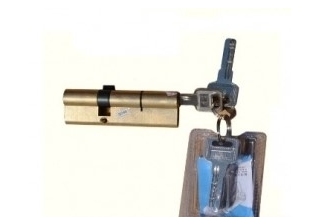 Механизм цил. 75 (32,5х42,5) (2+6 ключей перфо, ключ - ключ) УТ-0013570