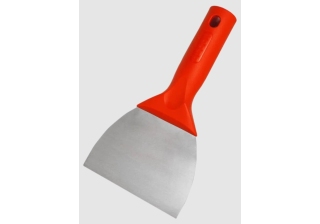 Шпатель DЕCOR 100 мм, 0,7 мм, коническая резьба, для удаления краски /321-0100/