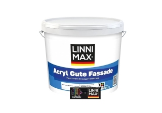 Краска ВД LINNIMAX Acryl Cute Fassade/Акрил Гуте фасаде База 1 11л.