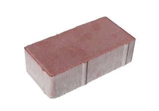 Плитка тротуарная брусчатка КОРИЧНЕВАЯ 100х200х30 ( 50 шт. 1 м2) 22.8м2/1подлон/1.6т.