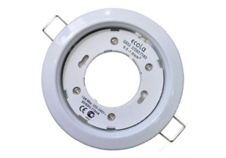 Светильник Экола GX53-DGX5318 накладной легкий Белый 18x88 FW53FFECD