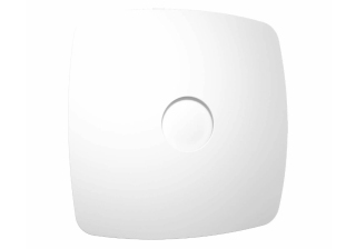 Вентилятор осевой вытяжной с обратным клапаном D98 декоративный RIO 4C Matt white