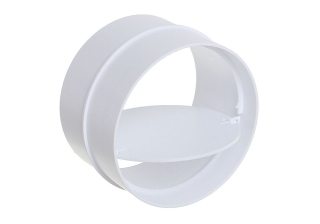 Соединитель круглый с обратным клапаном 100 СКПО