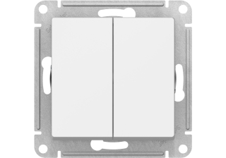 Выключатель 2-кл. механизм ATLAS DESIGN с/у 10А бел. SchE ATN000151