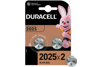 Батарейка DURACELL CR2025 литиевые бл./2шт.