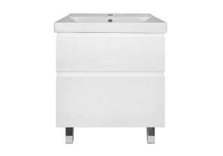 Тумба с умывальником Мила 60Н (600*860*475) Напольная с раковиной Tempo 60