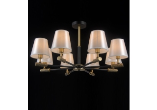 Люстра 42459/8 бронза+черный