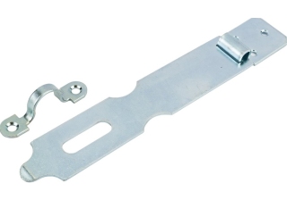 Накладка амбарная НДА (L-180мм) цинк 0105