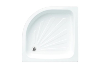 Поддон стальной  90х90х15 Maroni полукруглый