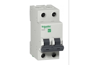 Автомат Schneider Electric Easy 9 2Р 16А 4.5кА С EZ9F34216