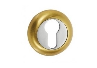 Накладка под М/Ц круглая ЕТС (матовое золото) Vantage УТ-0016161