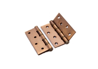Петля стальн. RENZ 100*75*2,5, 4подш, б/колп., кофе  арт: IN100-4BB FH CF 23-00000256