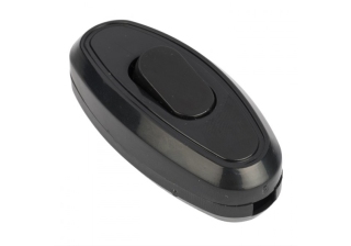 Выключатель для бра черный IP20 EKF