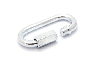 Карабин винтовой оцинкованный 8мм