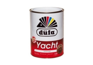 Лак яхтный алкидно-полиуретановый Dufa Retail Yacht полуматовый 750 мл